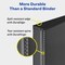 Avery Heavy-Duty View 3 Ring Binders, 3" One Touch Slant Rings, 2 Black Binders (79873)